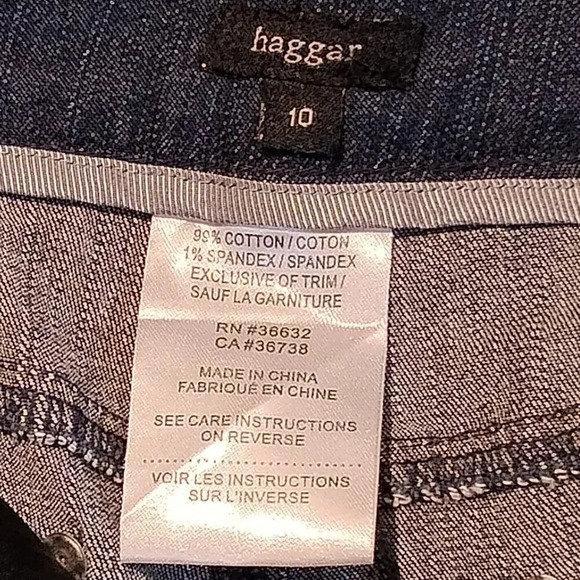Haggar NWOT Women's Embroidered Jeans in Size 10 - Picture 3 of 9